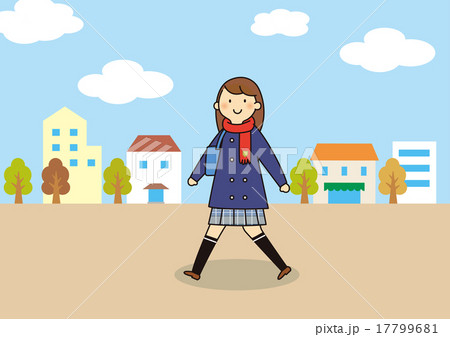 女子学生通学 女子学生通学 17799681