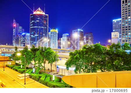 Evening, night modern Beijing  17800695