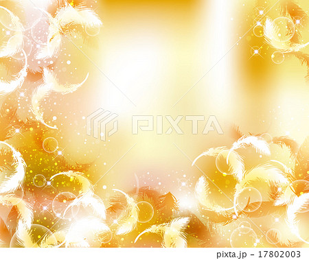 羽根　キラキラ　背景 17802003