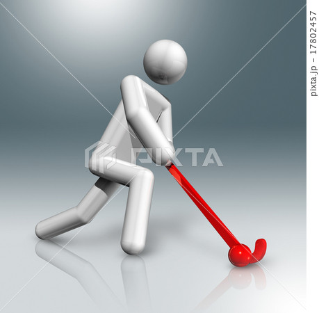 Hockey 3D symbol, Olympic sports 17802457
