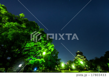 大阪城の星景 大阪城の星景 17803433