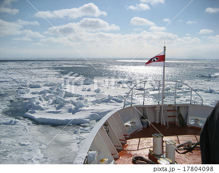 砕氷船 おーろら号 船上 17804098