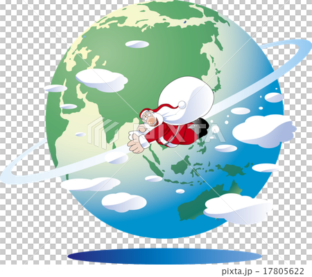 フライングサンタ 17805622