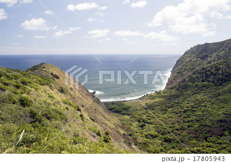 Honouliwai Bay,モロカイ島、ハワイ Honouliwai Bay,モロカイ島、ハワイ 17805943