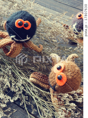 Halloween background, handmade, pumpkin, spider Halloween background, handmade, pumpkin, spider 17807630