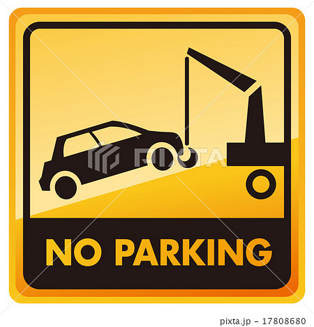 no car no parking sign Vector no car no parking sign Vector 17808680