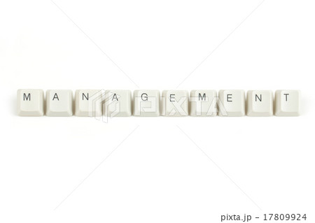 management from scattered keyboard keys on white management from scattered keyboard keys on white 17809924