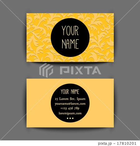 Business card template 17810201
