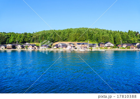 能登半島 七尾北湾の漁港 能登半島 七尾北湾の漁港 17810388