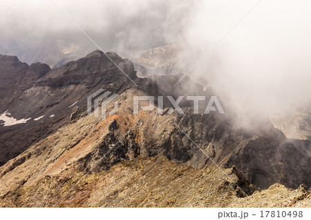 Misty dreamy landscape. Deep misty valley  17810498