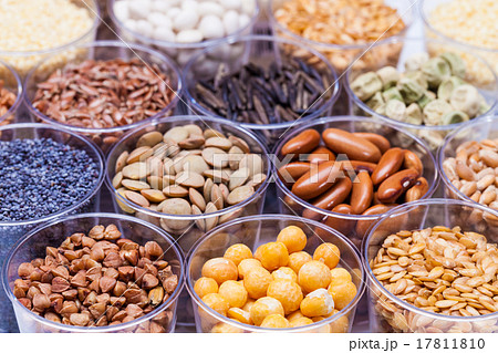 agricultural grains and legumes in the laboratory 17811810