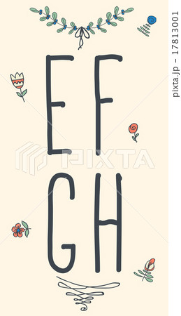 Hand drawn sketch alphabet. Handwritten font. Hand drawn sketch alphabet. Handwritten font. 17813001