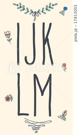 Hand drawn sketch alphabet. Handwritten font. 17813003