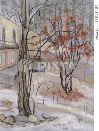 Rural winter landscape 17813489