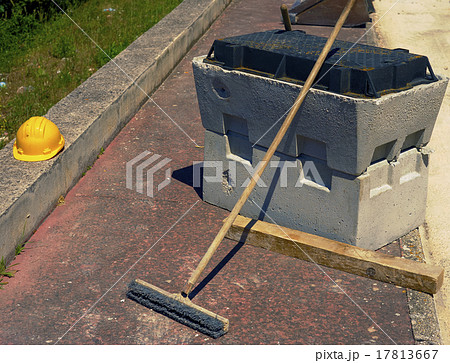 pit block precast concrete, helmet scrubbing brush pit block precast concrete, helmet scrubbing brush 17813667