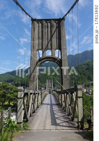 桃介橋（ももすけばし）　　重要文化財 17813692