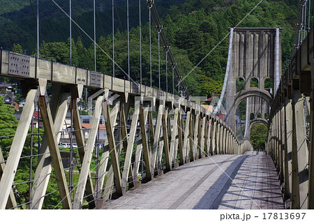 桃介橋（ももすけばし）　　重要文化財 17813697