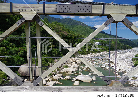 桃介橋(ももすけばし)の構造 桃介橋(ももすけばし)の構造 17813699