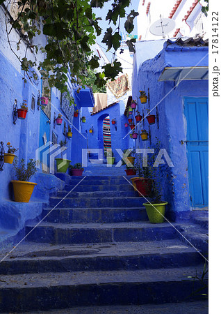 モロッコ：シャウエン 17814122