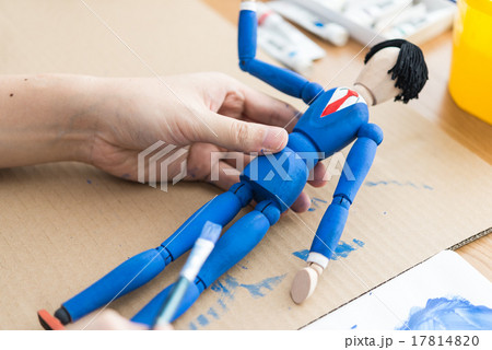 色を塗るの写真素材 [17814820] - PIXTA