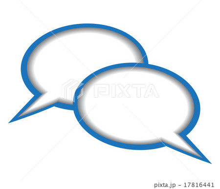 Dialogue bubbles  17816441