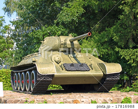 Soviet military tank T-34. 17816988