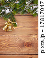 Christmas fir tree with snow and holiday decor 17817047