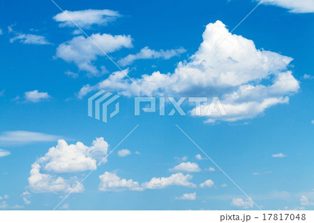 Blue sky with clouds 17817048