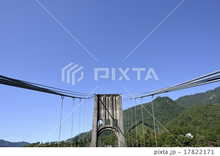 重要文化財・桃介橋(東詰の袂から) 重要文化財・桃介橋(東詰の袂から) 17822171