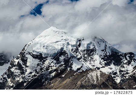 Close up Himalaya Mountain from Kasha monastery, Close up Himalaya Mountain from Kasha monastery, 17822875