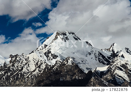 Close up Himalaya Mountain from Kasha monastery,  17822876