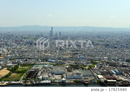 大阪市港区を空撮 17825980