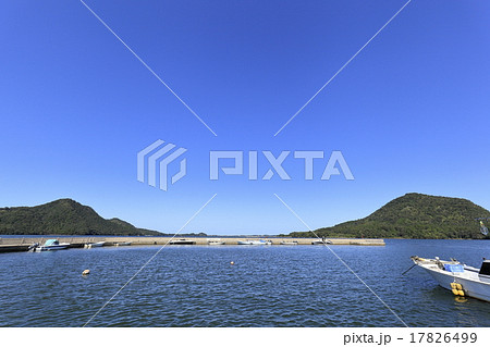 快晴の久美浜湾 快晴の久美浜湾 17826499