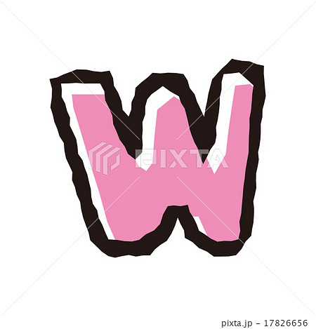 Wのイラスト素材
