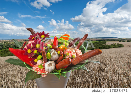 bouquet with susages bouquet with susages 17828471