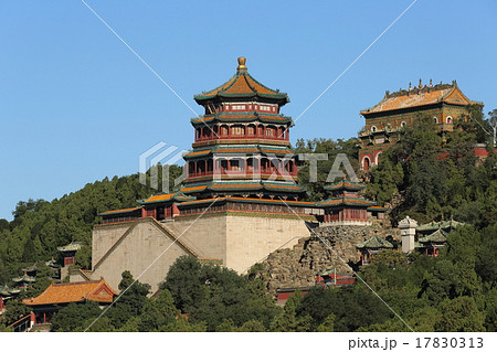 世界遺産　頤和園　仏香閣 17830313