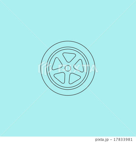 wheel vector icon wheel vector icon 17833981