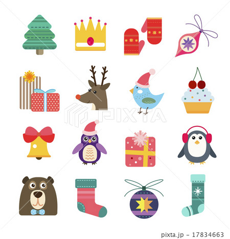 Christmas vector icons set Christmas vector icons set 17834663