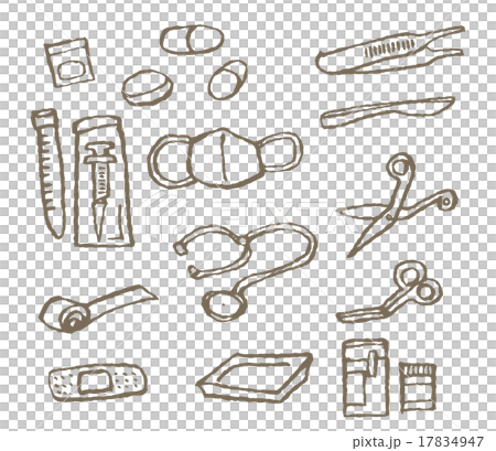 Set of medical equipment 17834947