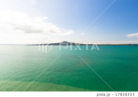 Rangitoto Island view from Mission Bay in Auckland 17838333