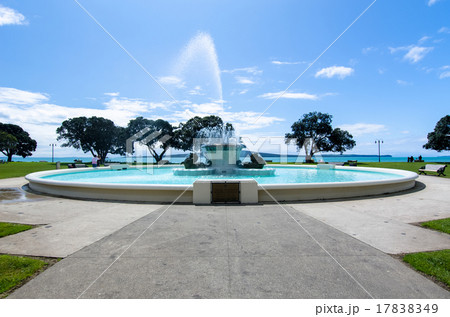Mission Bay Fountain in Auckland,New Zealand 17838349