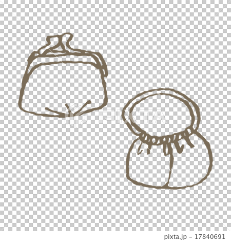 がま口財布と鞄 17840691