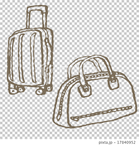 キャリーバッグと鞄 17840952