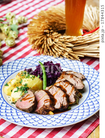 roasted beef with potatoes roasted beef with potatoes 17844315