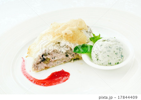 tasty strudel with ice cream tasty strudel with ice cream 17844409