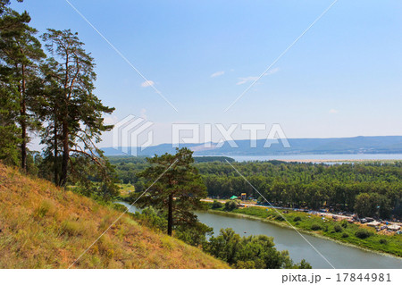 View of the Volga and Zhiguli Mountains View of the Volga and Zhiguli Mountains 17844981