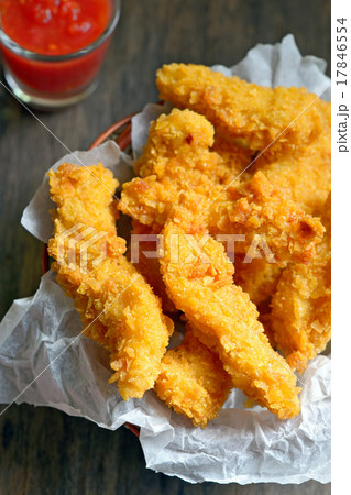 Crispy Chicken Fillets 17846554
