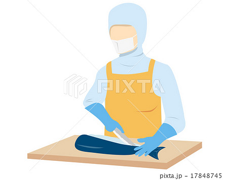 鮮魚加工 17848745