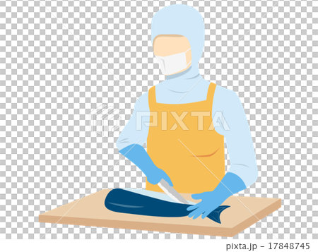 鮮魚加工 17848745