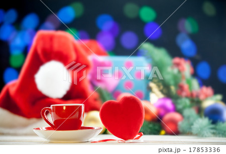 Heart shape toy and cup Heart shape toy and cup 17853336